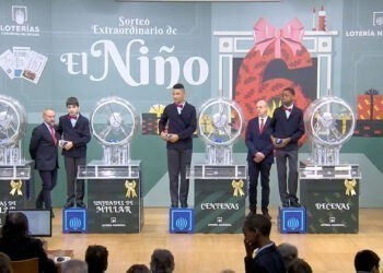 Lluvia de dinero en el área de Vigo, "El Gordo" del sorteo de El Niño cae en O Porriño y Marín