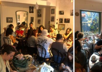"Tardes de Hilo", la comunidad que crece en Vigo con encuentros sociales para tejer