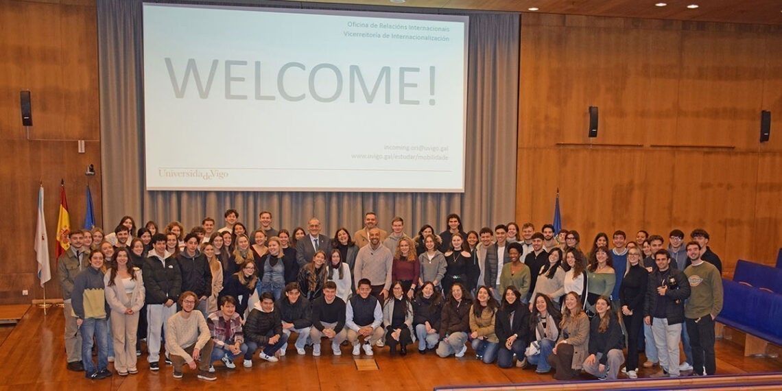 A UVigo consolida o seu perfil internacional con 485 estudantes de intercambio de máis de 40 países