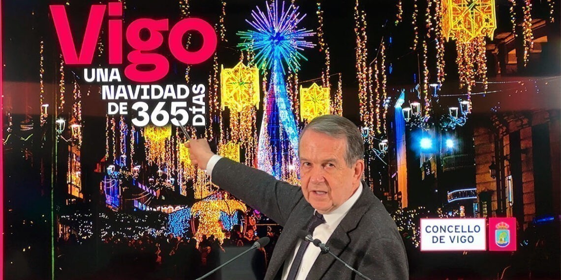 Caballero presentará a Vigo en Fitur como "la Navidad de los 365 días" para atraer "a millones de turistas"