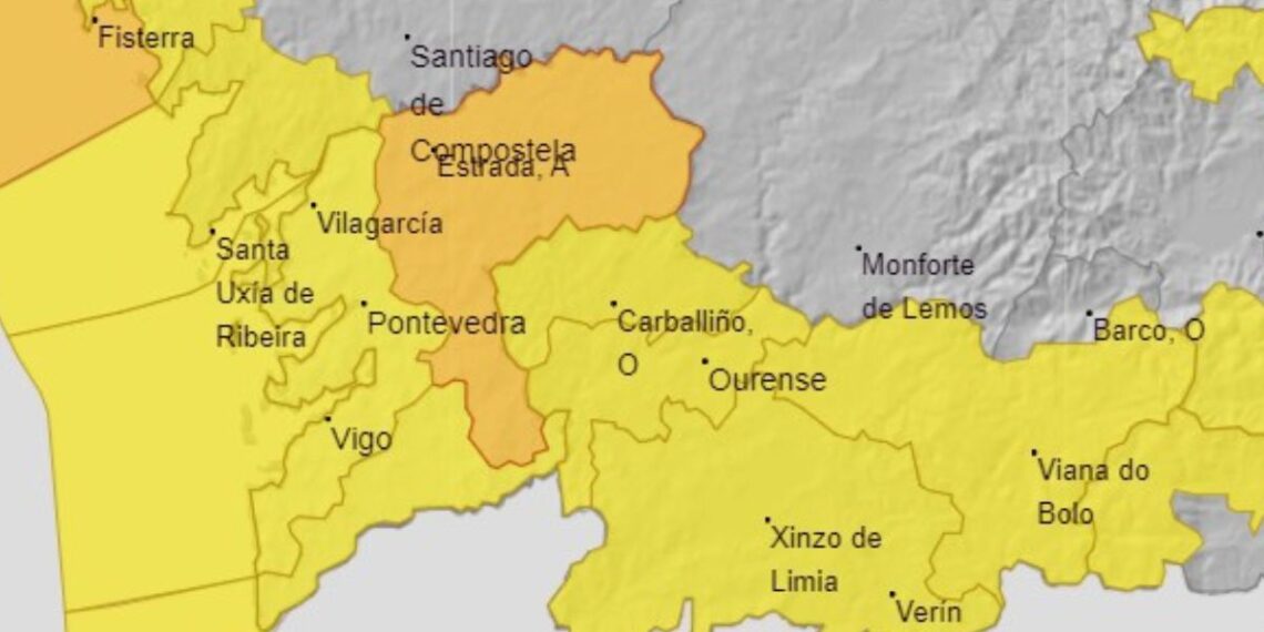 La Xunta limita actividades en centros educativos de 16 concellos de Pontevedra en alerta naranja