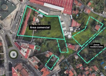 Vigo pone en marcha una nueva área comercial y residencial de 38.000 metros en Teis