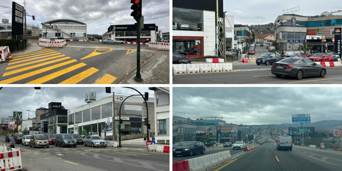 La Avenida de Madrid de Vigo comienza una nueva era con importantes cambios de tráfico en el bulevar