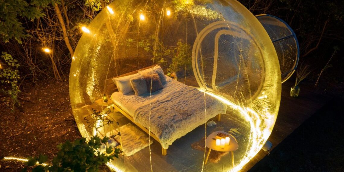 Terma al aire libre, sauna y 'domos' con vistas al cielo, el nuevo proyecto de glamping en Pontevedra