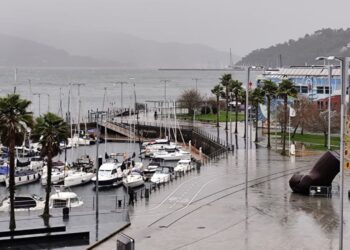 MeteoGalicia activa una tripe alerta meteorológica en Vigo por la borrasca Leonardo