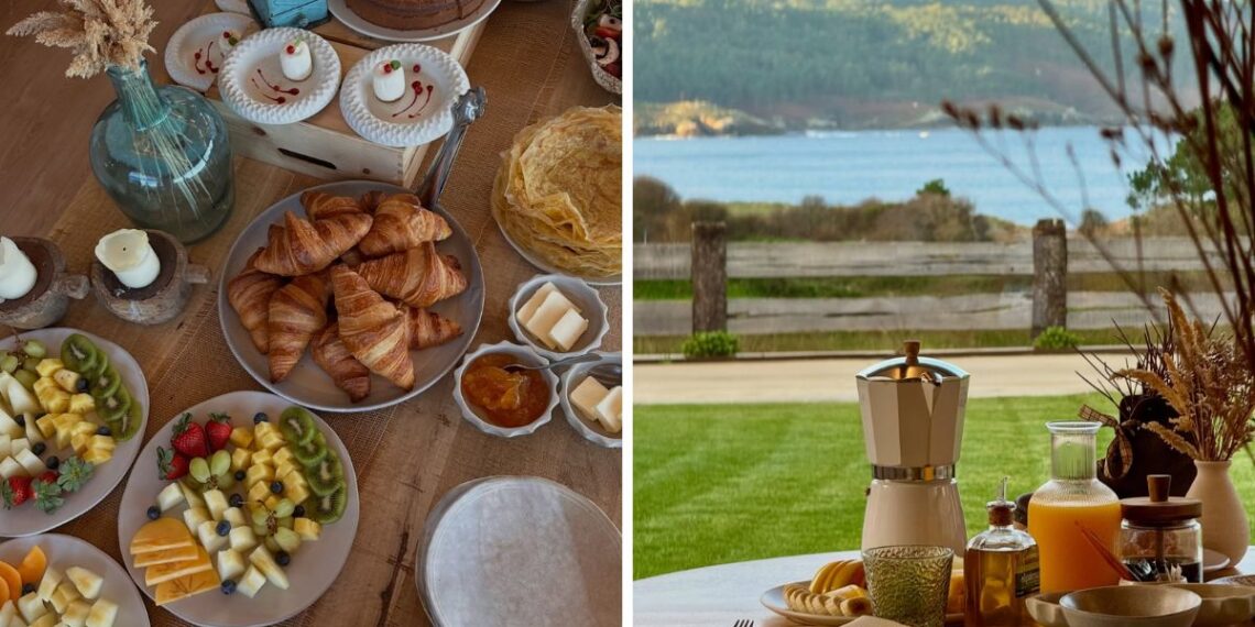 Galicia tiene el "Mejor Desayuno de Hotel" de España, desde filloas a tortilla de Betanzos junto al Atlántico