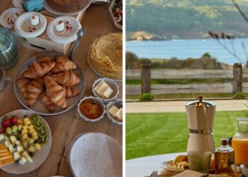 Galicia tiene el "Mejor Desayuno de Hotel" de España, desde filloas a tortilla de Betanzos junto al Atlántico