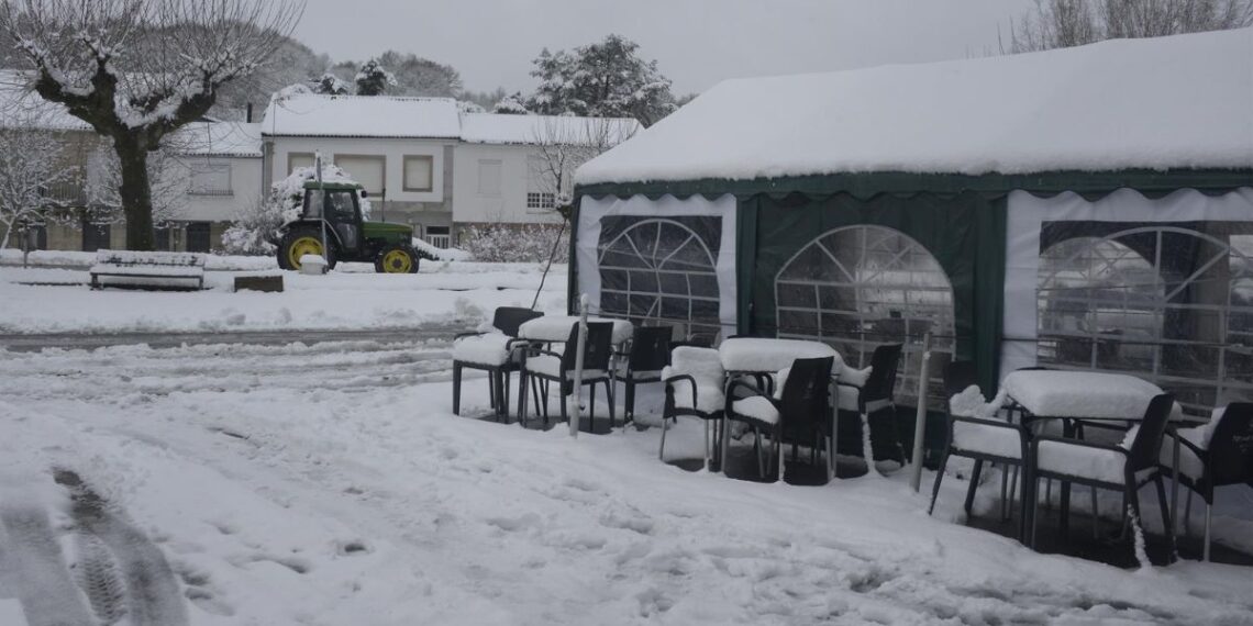 Activan una nueva alerta por nieve en Galicia, estos son los más de 60 concellos afectados