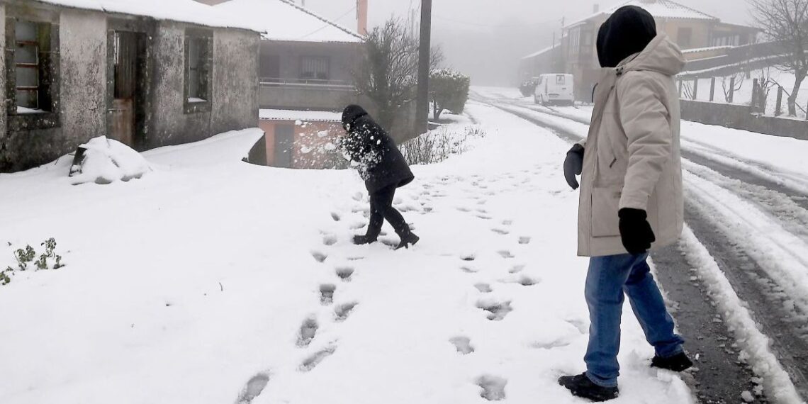 Estos son los lugares de Galicia en los que se esperan nuevas nevadas durante horas