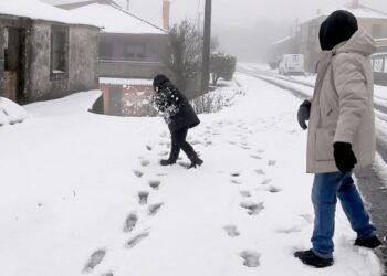 Estos son los lugares de Galicia en los que se esperan nuevas nevadas durante horas