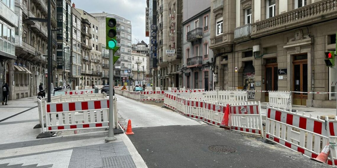 El Concello de Vigo anuncia un nuevo corte total al tráfico en la calle Lepanto