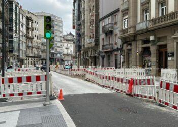El Concello de Vigo anuncia un nuevo corte total al tráfico en la calle Lepanto