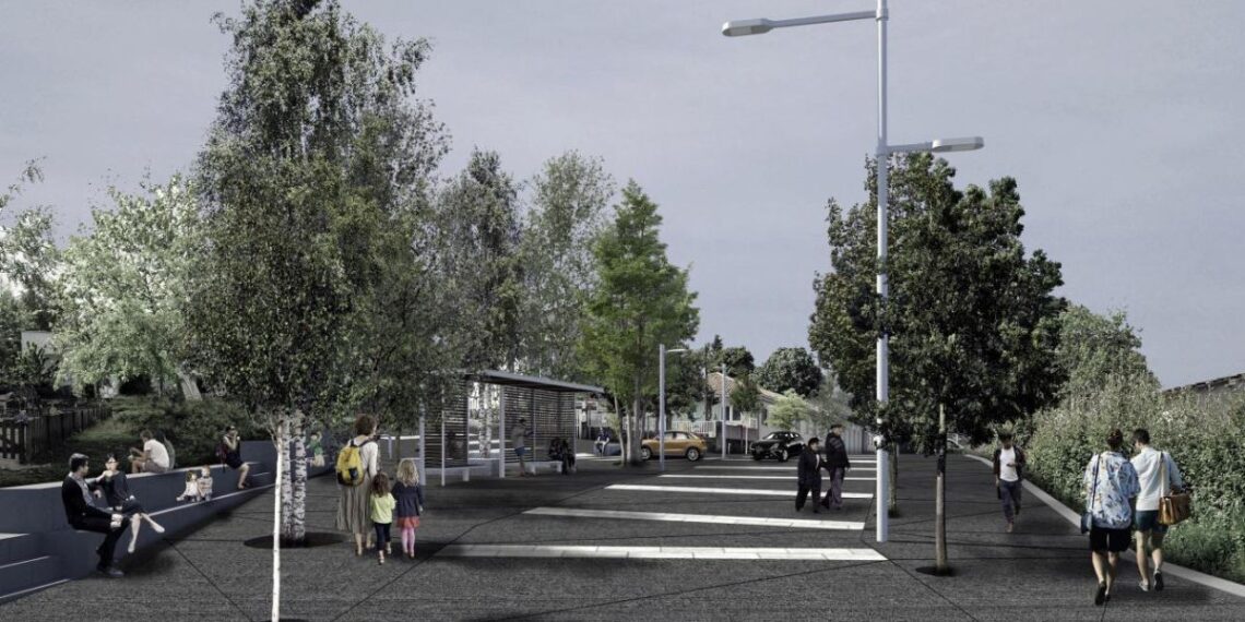 Plataforma única, senda peatonal y más árboles, así quiere Redondela revolucionar este espacio