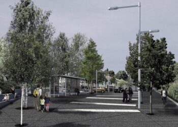 Plataforma única, senda peatonal y más árboles, así quiere Redondela revolucionar este espacio