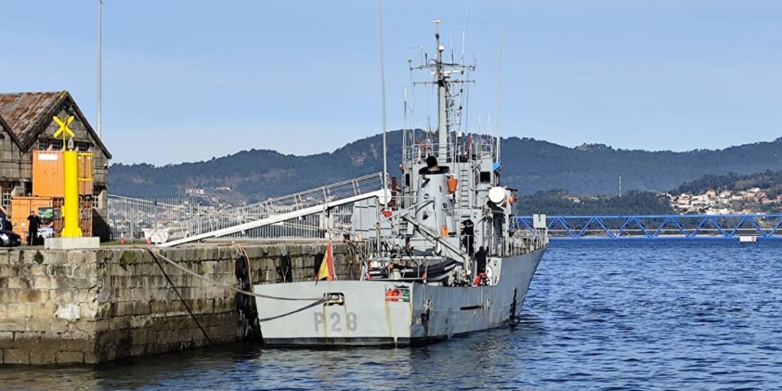 El patrullero 'Tabarca' ya está en Vigo y se puede visitar durante varios días