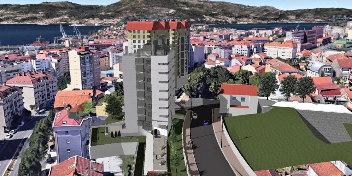 Proyectan una 'torre mirador' en Vigo con nuevas viviendas, de estudios a dúplex