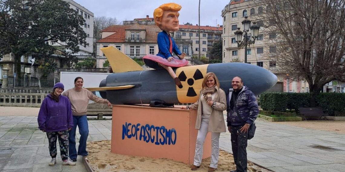 Tras Franco, Redondela quemará a Donald Trump en el Entroido más reivindicativo de Galicia
