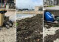 "Una auténtica vergüenza", vecinos de Vigo denuncian el mal estado de la playa de Bouzas