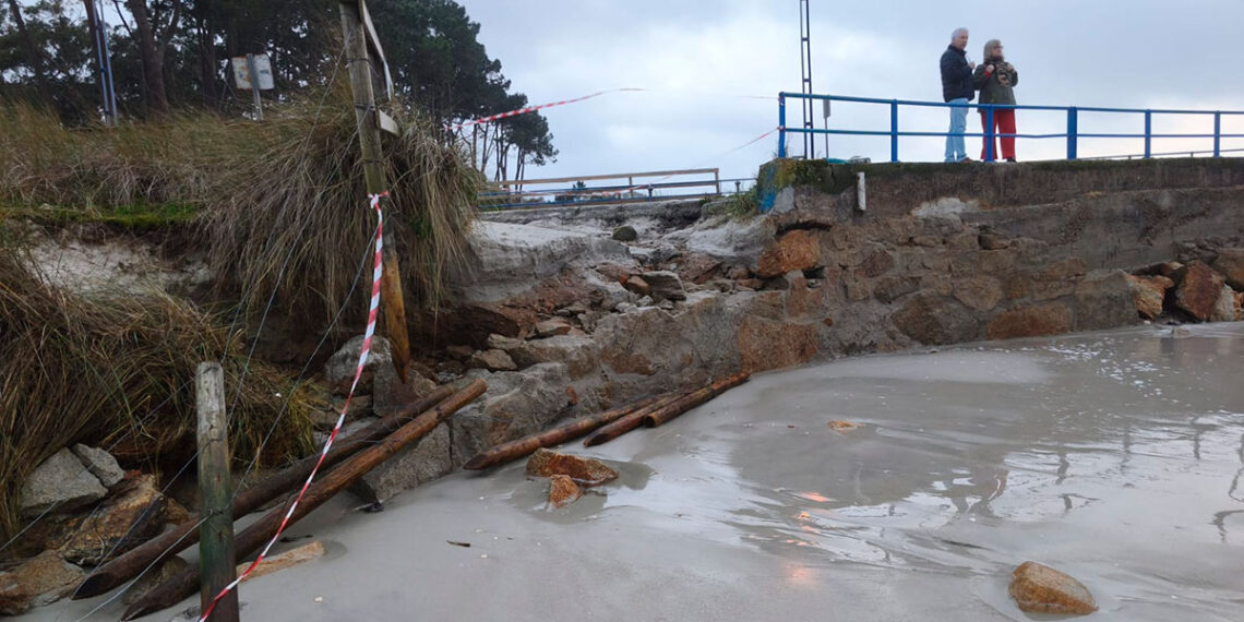Vigo aplica medidas especiales por la borrasca Leonardo y cierra zonas para extremar precauciones