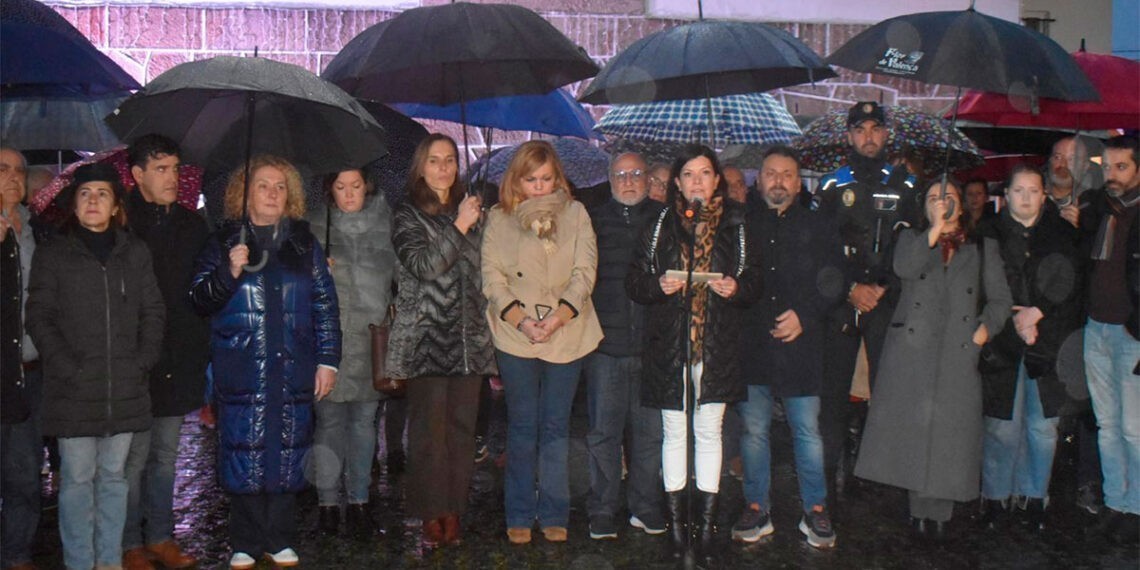 Mos, de luto por el crimen machista a una vecina de Sanguiñeda