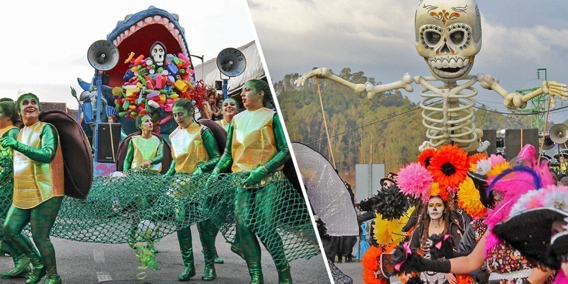El "mejor Entroido de Pontevedra" regresa con una sorprendente batalla épica y mucha fiesta