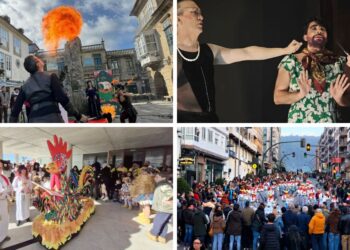 Festa da Arribada y desfiles de Entroido, todos los planes para un finde de sol y buen tiempo