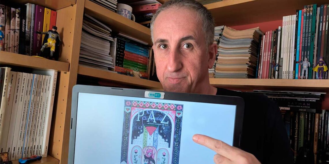 Nace en Vigo "PAZ", una antología de cómic e ilustración contra el "silencio del genocidio" en Gaza