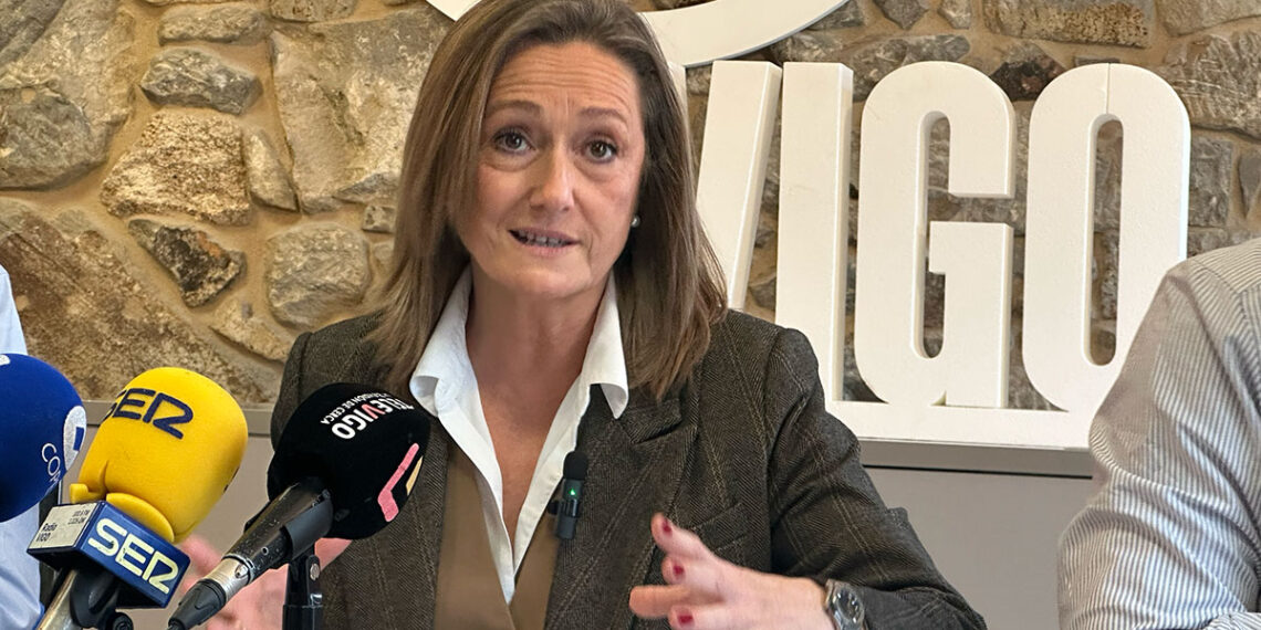 Luisa Sánchez apunta a un PP en Vigo "sin techo" electoral frente a un Caballero "desnortado"