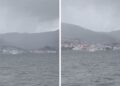 Este es el sorprendente fenómeno marino que lograron grabar en plena ría de Vigo