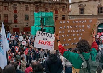 Cientos de personas claman en Galicia por un sistema educativo "inclusivo": "La diversidad es una prioridad"