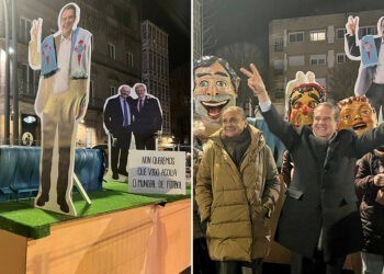 Caballero, Louzán y Rueda protagonizan el Meco de Vigo en plena "guerra" del Mundial 2030