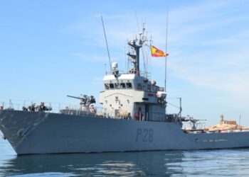 El patrullero "Tabarca" de la Armada llega a Vigo y se podrá visitar con un recorrido gratis