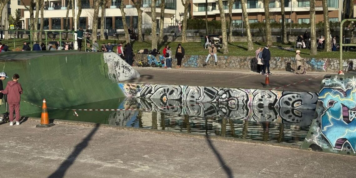Sorpresa en Vigo por la "nueva" piscina del paseo de Samil