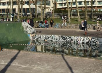 Sorpresa en Vigo por la "nueva" piscina del paseo de Samil