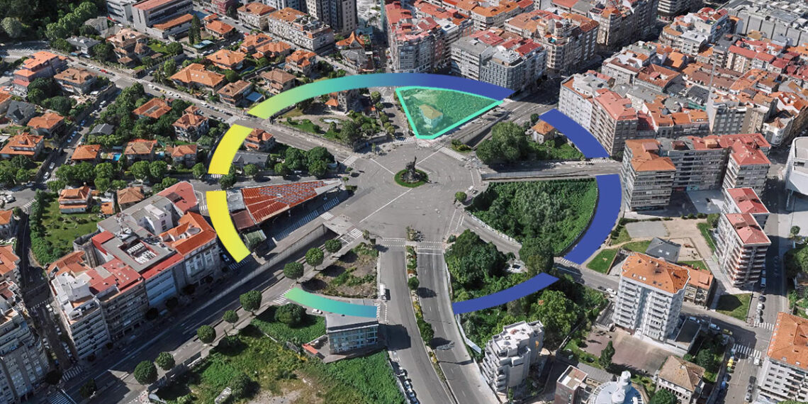 Vigo desbloquea la última parcela para transformar Plaza de España con un anillo de tráfico