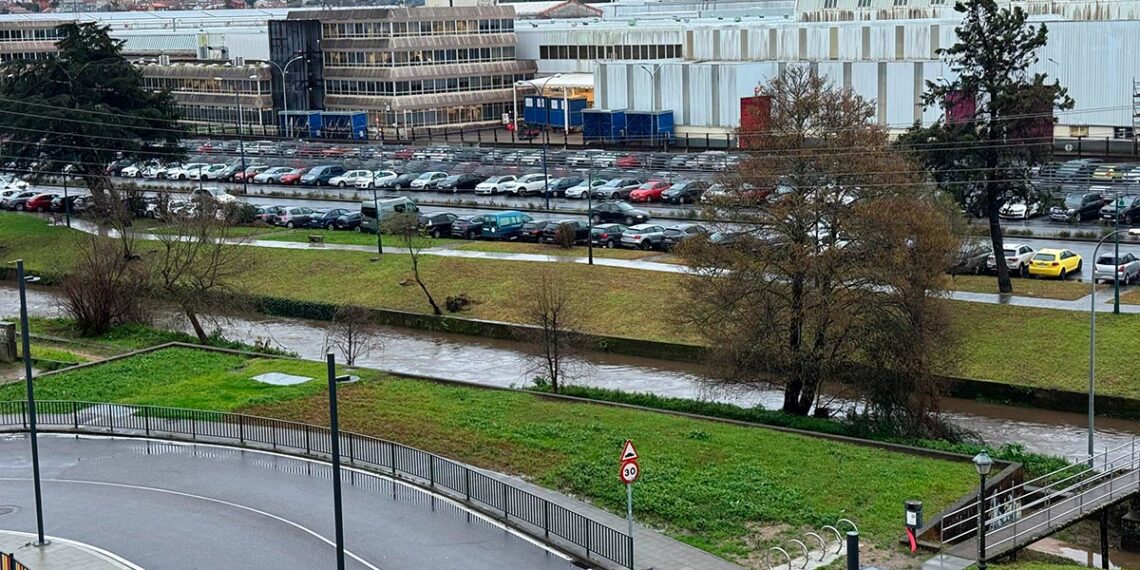 Vigo, en nivel naranja por el riesgo de desbordamiento de los ríos Lagares y Eifonso