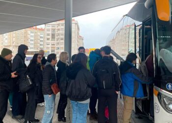 La borrasca Leonardo desata el caos en el transporte de Vigo con trenes y barcos cancelados