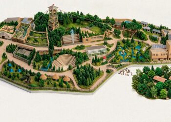 Vigo estrena la primera fase de su nuevo centro de ocio en A Madroa, que proyecta tirolina y hasta un búnker