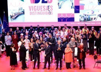 Caballero nombra Vigués Distinguido a la empresa fundada por el expresidente del Celta, Horacio Gómez