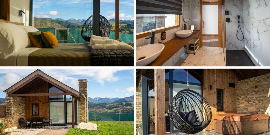 Unas exclusivas cabañas en un paraíso de Galicia ofrecen un refugio único en mitad de la naturaleza
