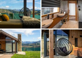 Unas exclusivas cabañas en un paraíso de Galicia ofrecen un refugio único en mitad de la naturaleza