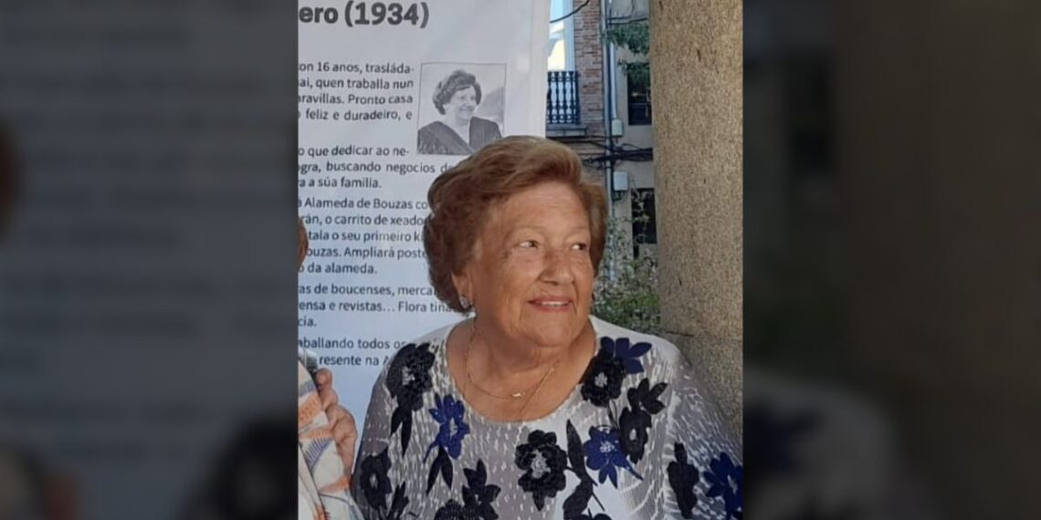 Vigo llora la muerte de Flora Fernández, querida vecina y "una institución" en Bouzas