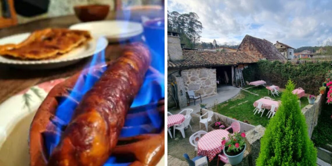 Vuelve uno de los chorizos al infierno más top del área de Vigo, abre el furancho más antiguo de Salceda