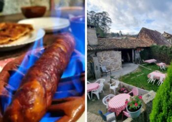 Vuelve uno de los chorizos al infierno más top del área de Vigo, abre el furancho más antiguo de Salceda