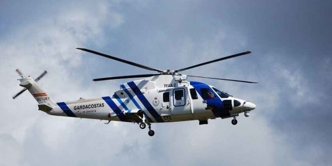 Evacúan en helicóptero a un hombre tras cortarse con una motosierra trabajando en las Cíes