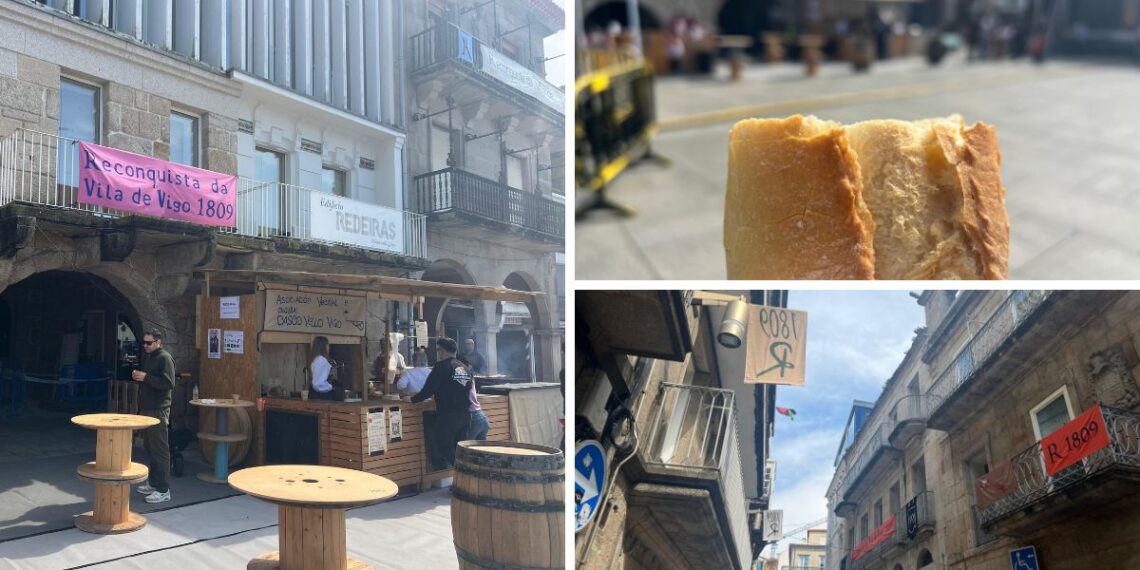 Vigo ya saborea el choripán y las filloas por la Reconquista, estos son los precios