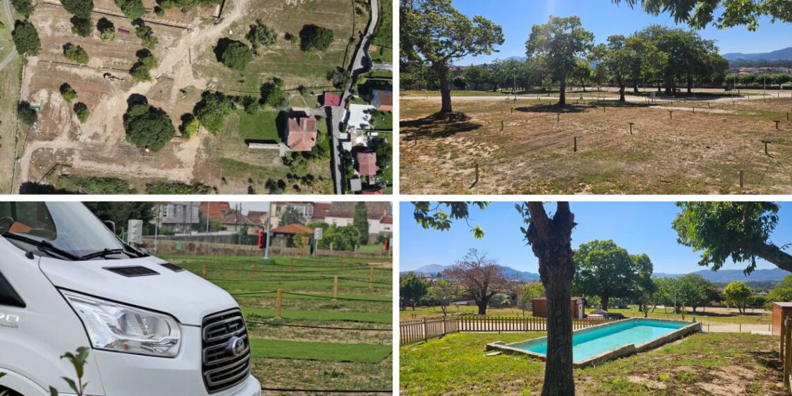 O Val Miñor ya disfruta del complejo de caravanas "más grande de Galicia" junto a la playa de Panxón