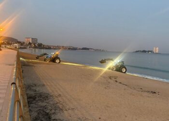 Vigo pisa el acelerador para tener sus playas listas en Semana Santa