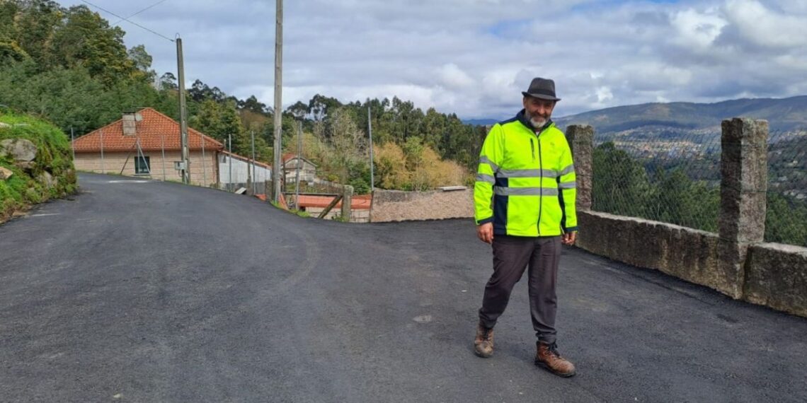 Redondela avanza en la mejora de varios caminos en el municipio