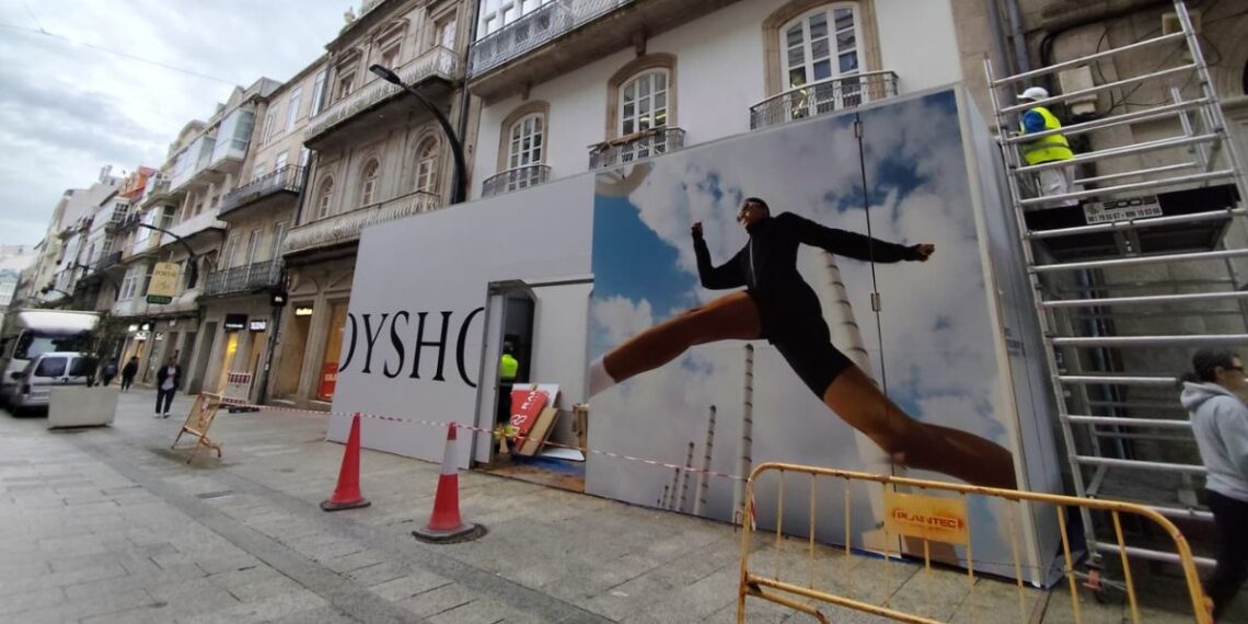 Inditex ya presenta en pleno centro de Vigo su nueva tienda 'flagship'